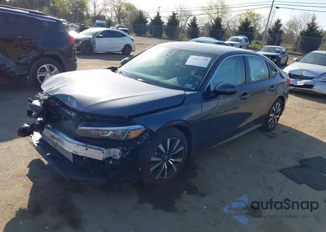 2024 Honda Civic Ex из США, поврежденный, VIN 2HGFE1F71RH337101